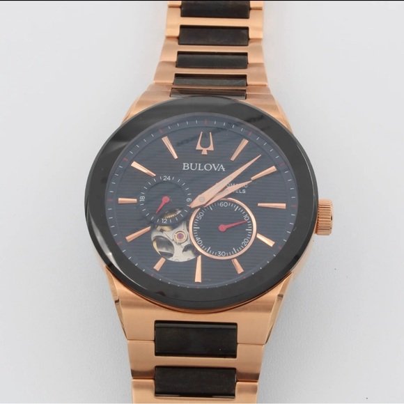 Limited Edition Bulova Latin Grammy's Automatic Swiss Men's Wristwatch - Picture 5 of 11